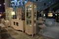 Витрина однодверная Флетчер-W (Классика, массив дерева) каталог с ценами